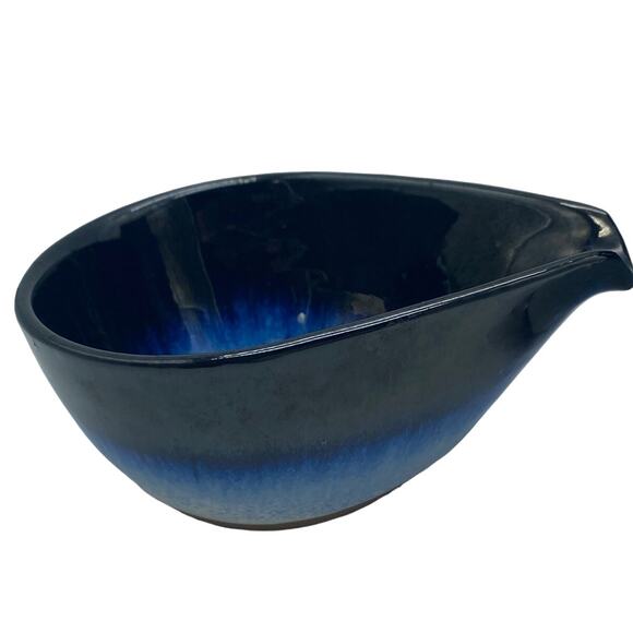 Peter Pots MCM Vtg. 60s Mid Century Modern PETER POTS Creamer & Sugar Set Blue - Picture 3 of 9